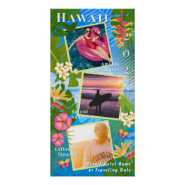 Tropisches Paradies, Foto-Gedächtnis Poster