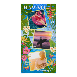 Tropisches Paradies, Foto-Gedächtnis Poster