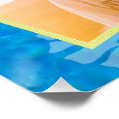 Tropisches Paradies, Foto-Gedächtnis Poster (Ecke)