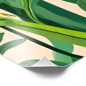 Tropisches Paradies Fotodruck (Ecke)