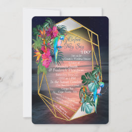 Tropisches Paradies für Flora und Fauna bei Sonnen Einladung