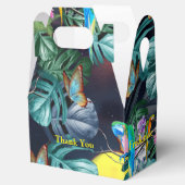 Tropisches Paradies für Flora und Fauna bei Sonnen Geschenkschachtel (Geöffnet)