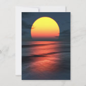 Tropisches Paradies für Flora und Fauna Einladung (Rückseite)