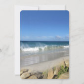 Tropisches Paradies für Flora und Fauna Einladung (Rückseite)