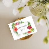 Tropisches Paradies für Hochzeiten, Tischnummer