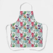 Tropisches Paradies-Gartenmuster Schürze (Vorderseite)