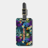 Tropisches Paradies Gepäckanhänger (Vorderseite vertikal)