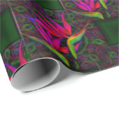 Tropisches Paradies Geschenkpapier (Rolleneckpunkt)