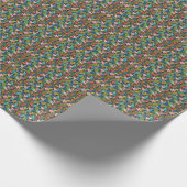 Tropisches Paradies Geschenkpapier (Ecke)