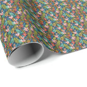 Tropisches Paradies Geschenkpapier (Rolleneckpunkt)