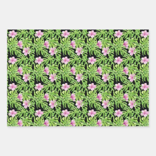 Tropisches Paradies Geschenkpapier Set (Vorderseite 3)