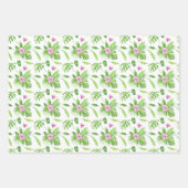 Tropisches Paradies Geschenkpapier Set (Vorderseite 2)