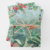 Tropisches Paradies Geschenkpapier Set (Beispiel)