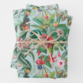 Tropisches Paradies Geschenkpapier Set (Beispiel)