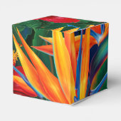 Tropisches Paradies Hawaiian Floral Geschenkschachtel (Rückseite)