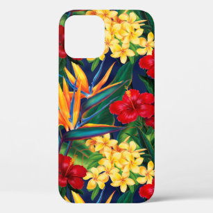 Tropisches Paradies Hawaiian Floral Vertikal Case-Mate iPhone Hülle