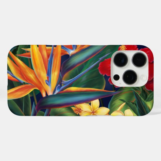 Tropisches Paradies Hawaiian Horizontal Case-Mate iPhone Hülle (Rückseite (Horizontal))