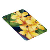 Tropisches Paradies Hawaiian Plumeria Magnet (Rechte Seite)