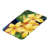 Tropisches Paradies Hawaiian Plumeria Magnet (Linke Seite)