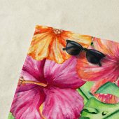 Tropisches Paradies Hawaiianische Blume Strandtuch (Beispiel)