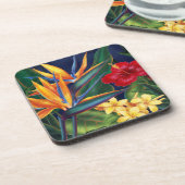 Tropisches Paradies Hawaiianische Untersetzer (Linke Seite)