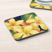 Tropisches Paradies Hawaiianische Untersetzer (Linke Seite)