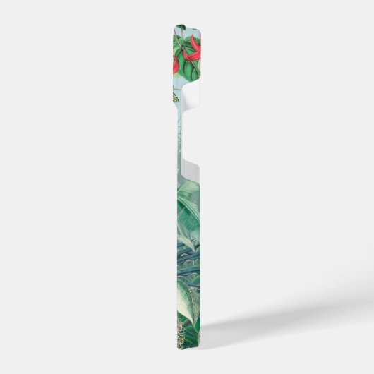 Tropisches Paradies iPhone Hülle (Linke Seite)