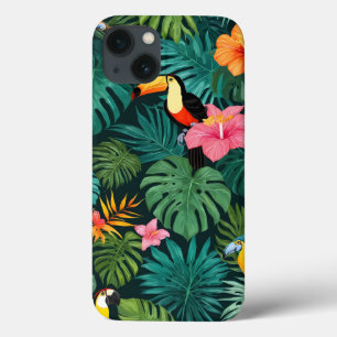 Tropisches Paradies-Jungle-Muster Case-Mate iPhone Hülle