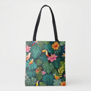 Tropisches Paradies-Jungle-Muster Tasche