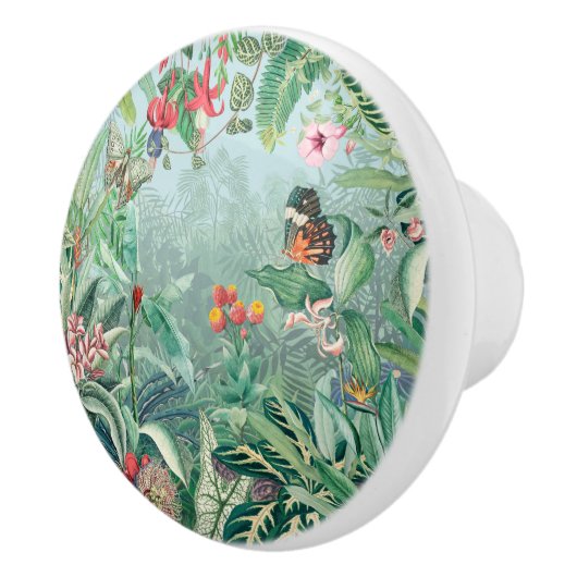 Tropisches Paradies Keramikknauf (Rechts)