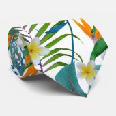 Tropisches Paradies Krawatte (Gerollt)
