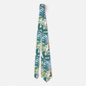 Tropisches Paradies Krawatte (Rückseite)