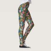Tropisches Paradies Leggings (Rechts)