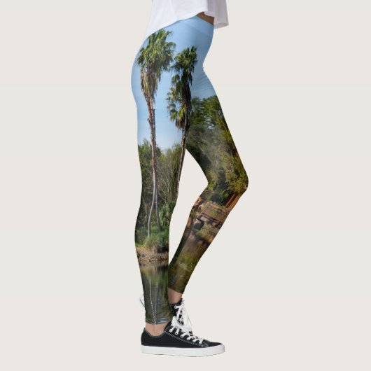 Tropisches Paradies Leggings (Rechts)