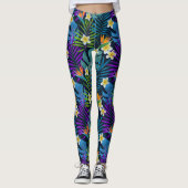 Tropisches Paradies Leggings (Vorderseite)