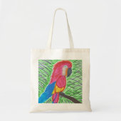 Tropisches Paradies Macaw Tragetasche (Vorne)