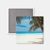 Tropisches Paradies Magnet (Vorderseite/Rückseite)