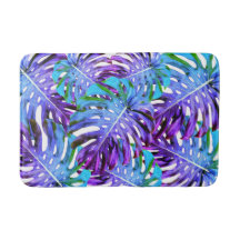 Tropisches Paradies Monstera Blätter Abstraktes Mu