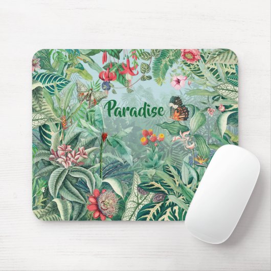 Tropisches Paradies Mousepad (Mit Mouse)