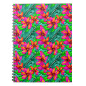 Tropisches Paradies, Muster Notizblock (Vorderseite)