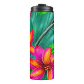 Tropisches Paradies, Muster Thermosbecher (Vorderseite)