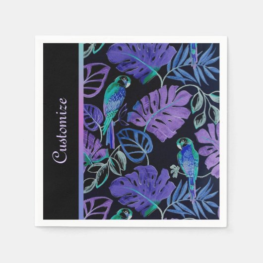 Tropisches Paradies Napkins 2 Serviette (Vorderseite)