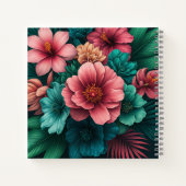 Tropisches Paradies Notizblock (Rückseite)