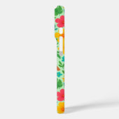 Tropisches Paradies - Palmenmuster Blätter und Hib Case-Mate iPhone Hülle (Rückseite / Links)