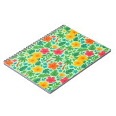 Tropisches Paradies - Palmenmuster Blätter und Hib Notizblock (Linke Seite)