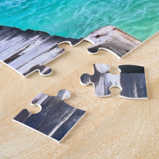 TROPISCHES PARADIES PIER JIGSAW PUZZLE (Seite)