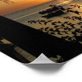 Tropisches Paradies Poster (Ecke)