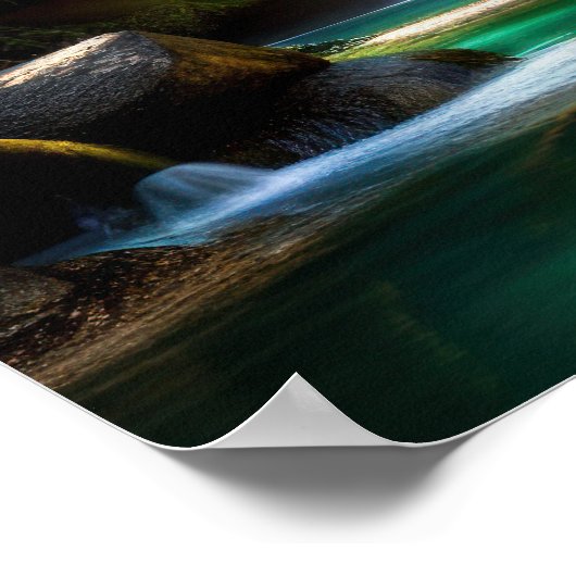 Tropisches Paradies Poster (Ecke)