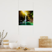 Tropisches Paradies Poster (Küche)