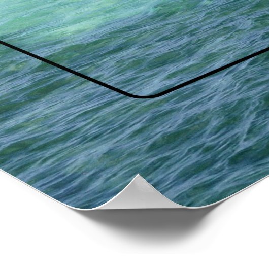 Tropisches Paradies Poster (Ecke)